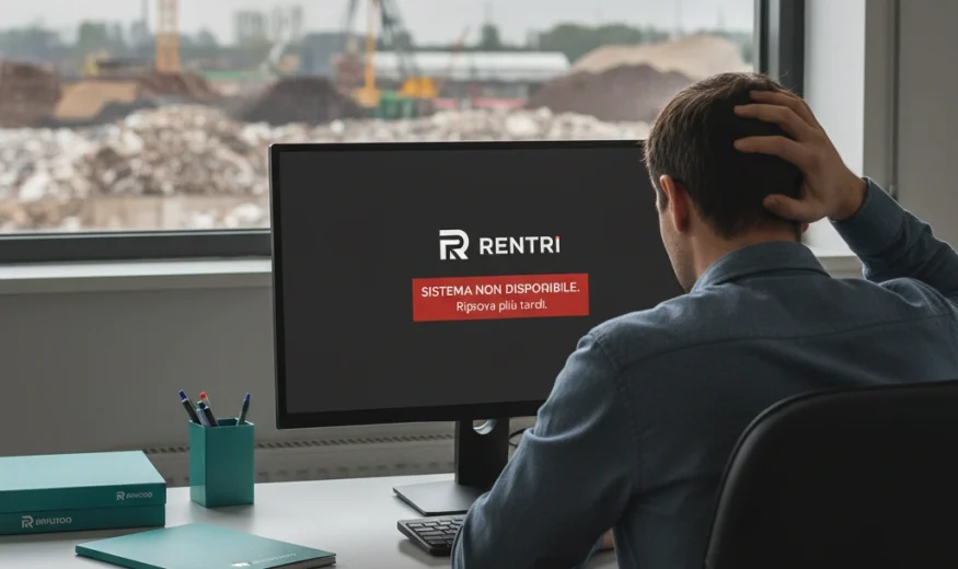 Il portale RENTRI non funziona